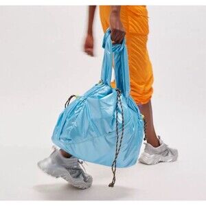 Urban Outfitters UO Blue Sport Shoulder Large Sectional City Bag New